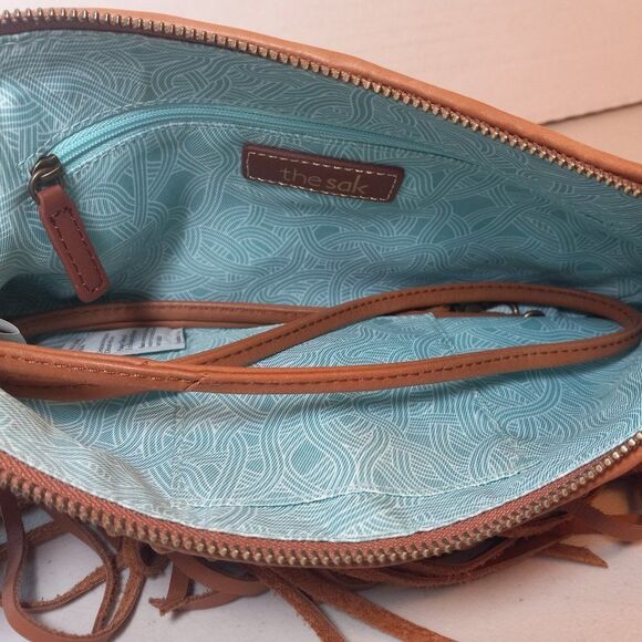 The Sak, Macrame & Fringe 3 in on bag - Picture 8 of 10